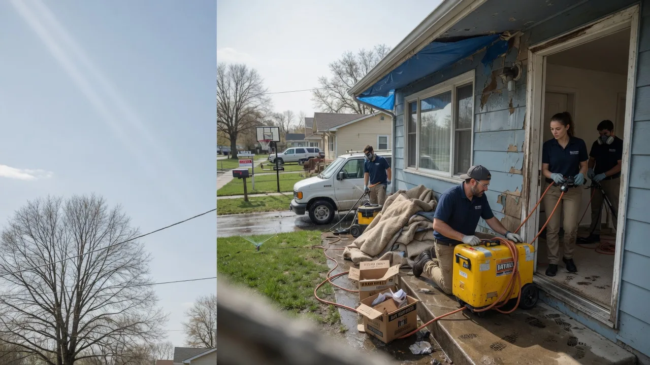 Basement Flood Cleanup in Saraland, AL near me